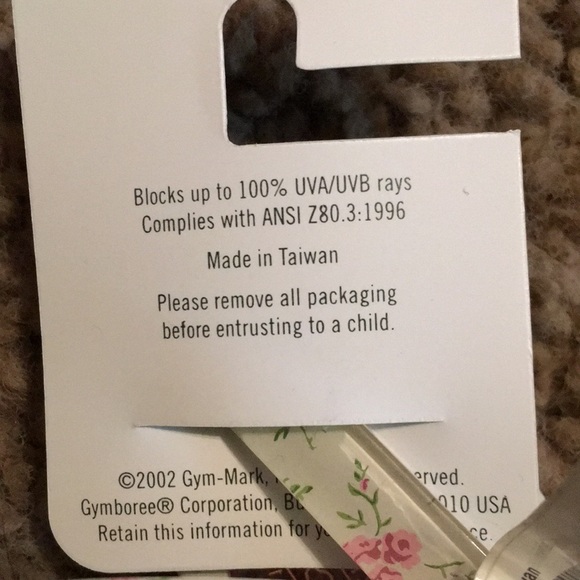 NWTs Vintage Gymboree Spring Blossoms sunglasses - Picture 5 of 7